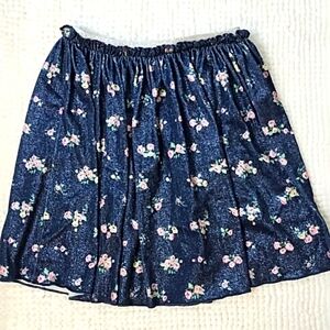 H&M floral print girls skirt